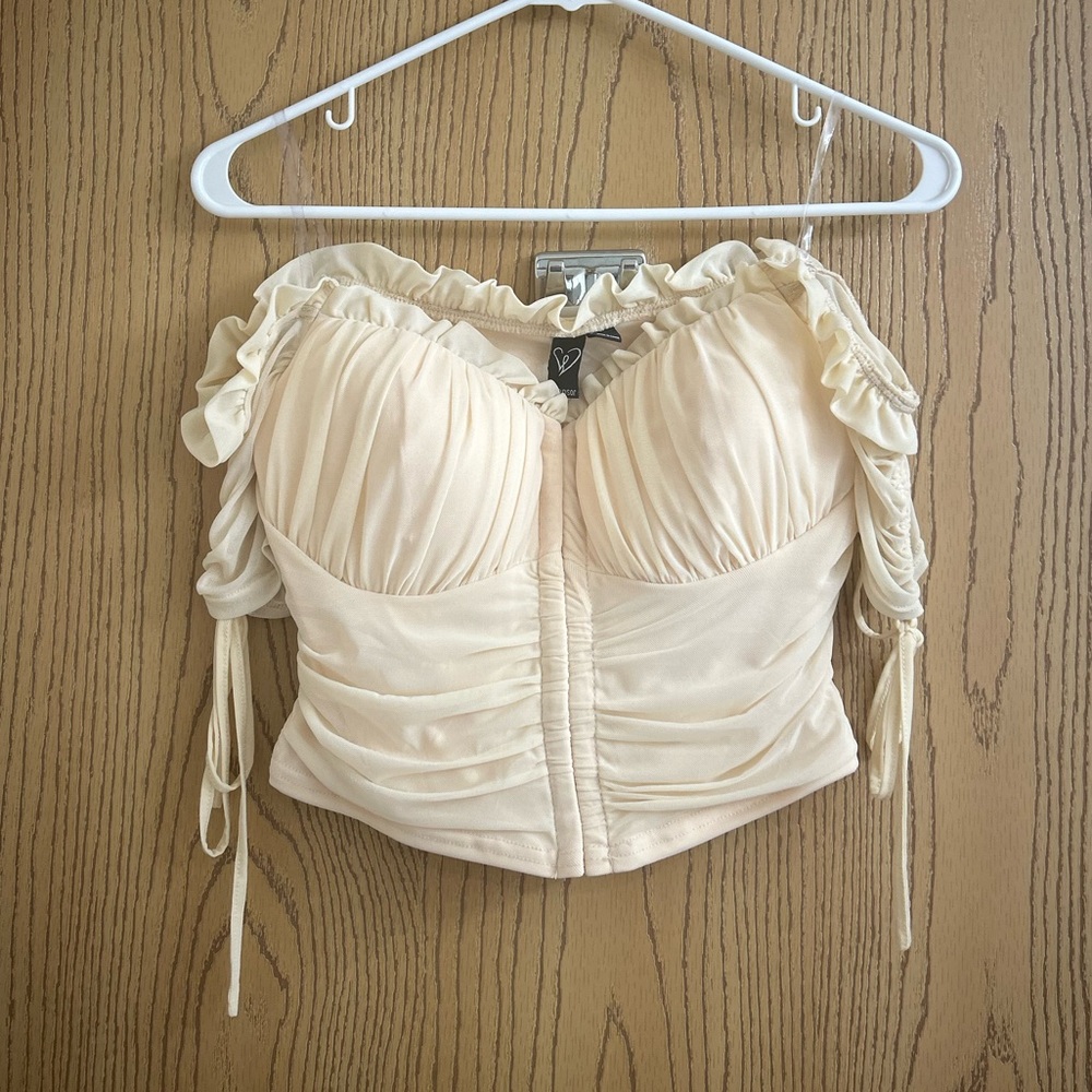 Cropped blouse